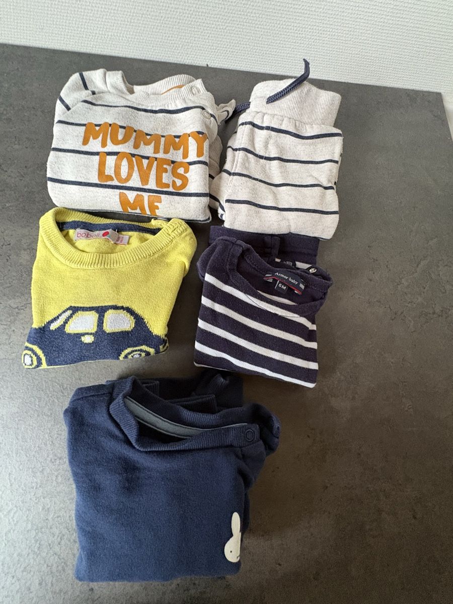 Lotti di vestiti: Kleiderpaket, Grösse 68, Winter/Frühling, Pullover mit Auto – Usato da Pratteln venduto da Shoppingqueen1983 1