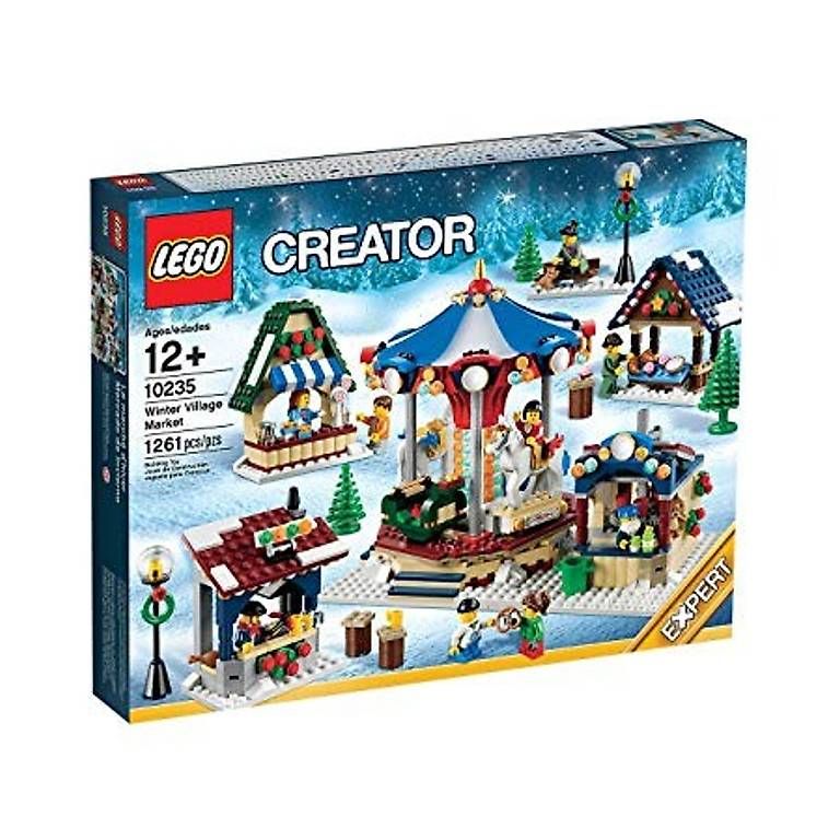 Lego Kit di costruzioni: LEGO CREATOR 10235 LE MARCHÉ DE NOËL – Nuovo e nell'imballaggio originale da Pompaples venduto da minifigureCH