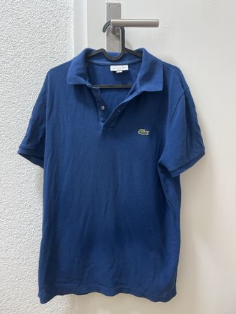 Lacoste Polo Shirt, Slim Fit, Gr. L, Blau, Top Zustand!