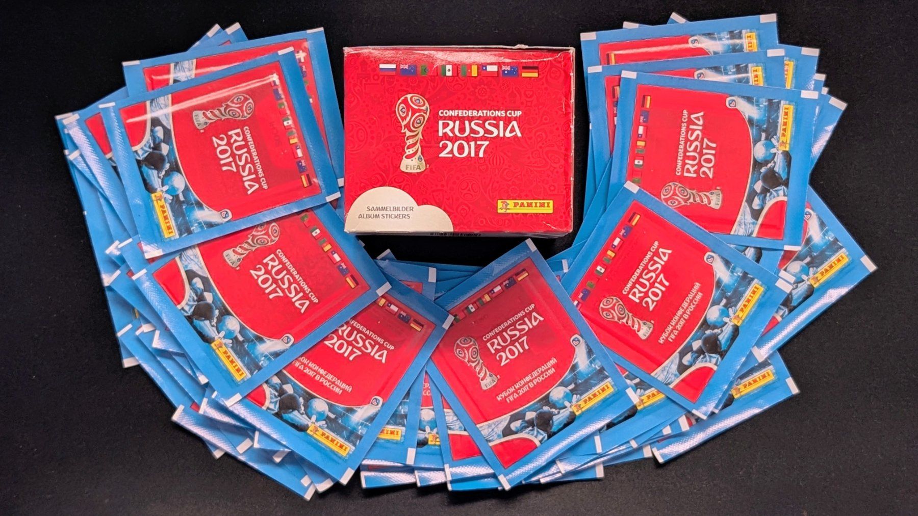 Panini Carte collezionabili: Panini - Confederations Cup Russie 2017 - Lot de 49 paquets – Nuovo (secondo la descrizione) da Breganzona venduto da Saint_Seiya