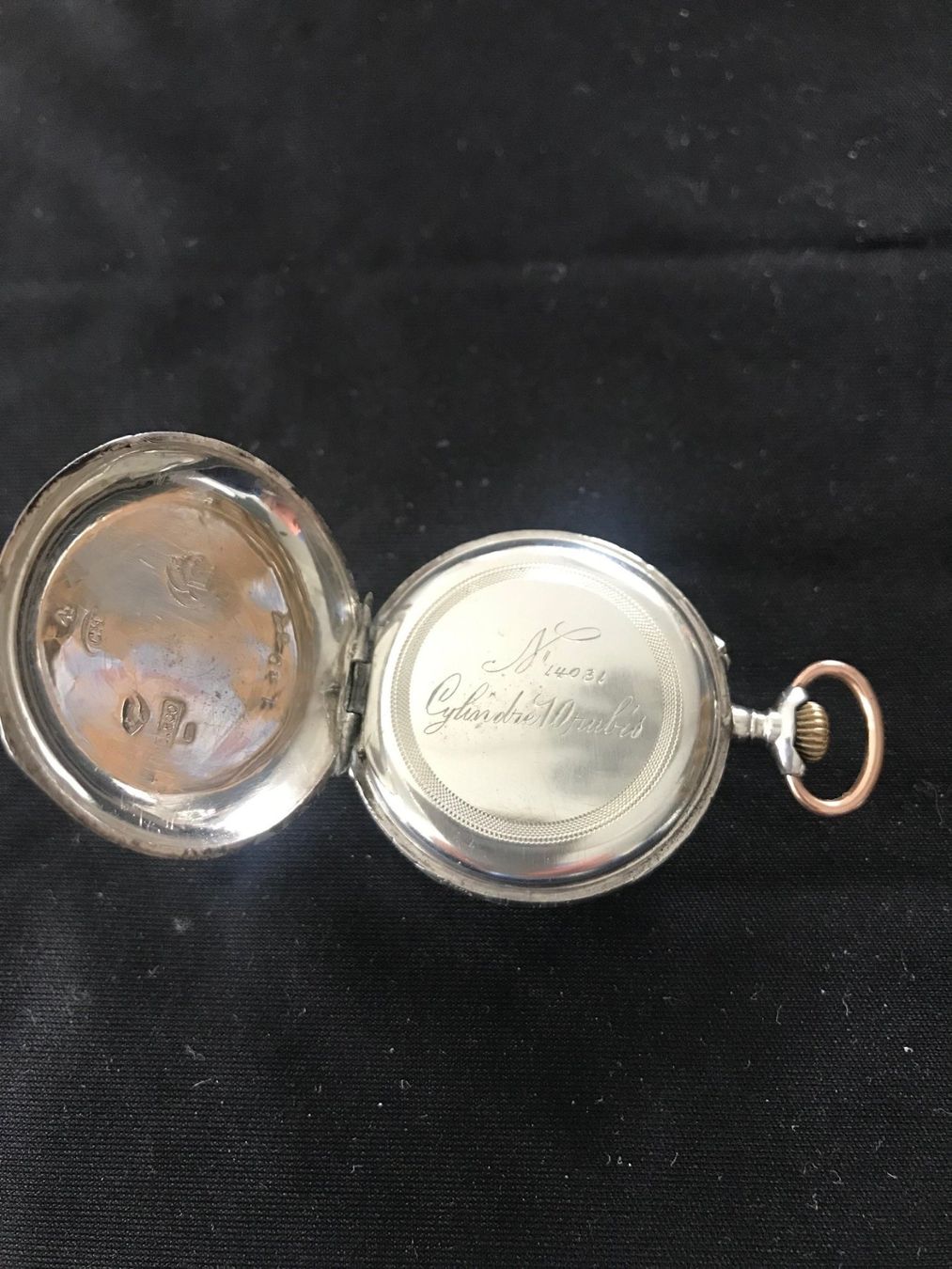 Orologi: Antike Taschenuhr, 100% Silber – Usato da Kilchberg venduto da boudoir076 3