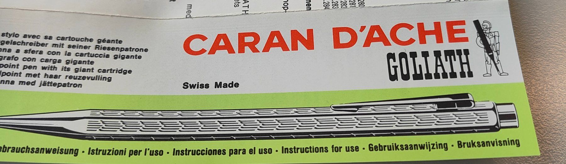 Balpen Caran d'Ache Colormat-X 849 display á 10 stuks assorti