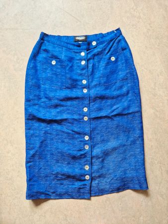 ROCK JUPE 40 L BY SCHILD BLAU , TOP ZU TUNIKA BLUSE SHIRT