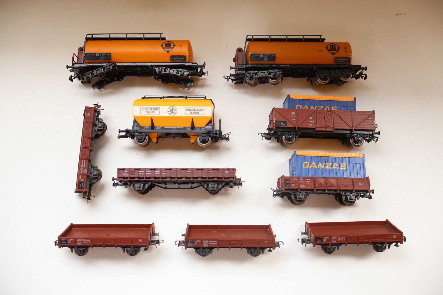 Roco Modellini di ferrovie: Roco 10 x Wagen H0 – Usato da Winterthur venduto da Monstera 6