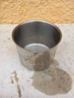 Edelstahl Becher 18/10 Termoboden 2 Liter; 14,5 x H12cm