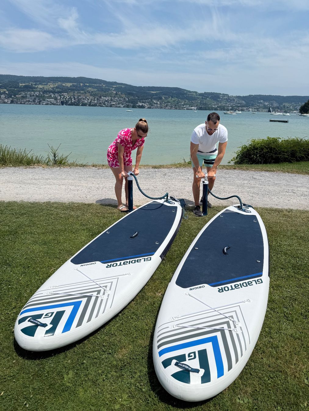 Tavole da surf e di nuoto: Vermiete Stand-Up-Paddle Board / SUP rental – Usato da Glattpark(Opfikon) venduto da Stevoooo