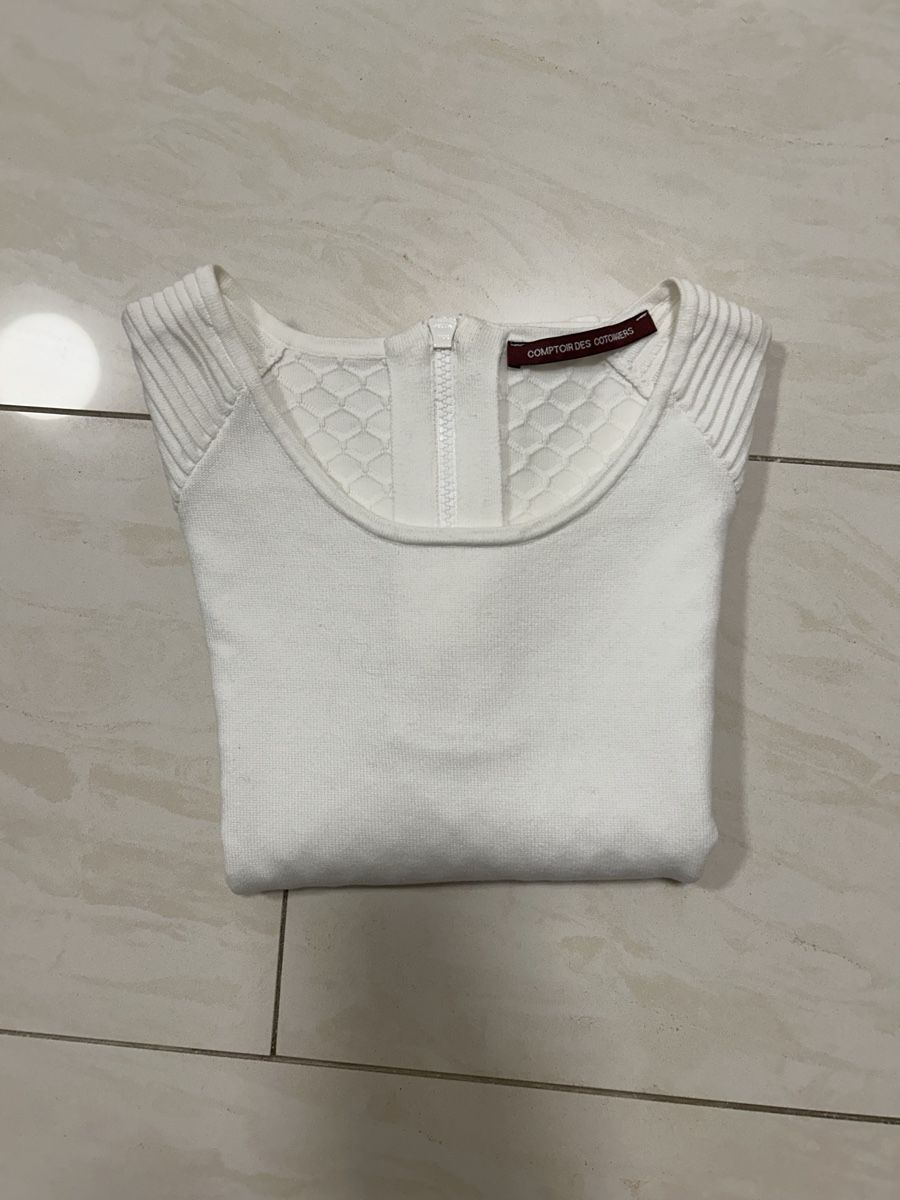 Comptoir des Cotonniers T-shirt: Weisses Tshirt von comptoirs des cotonniers – Usato da Zürich venduto da sop_82jx 2