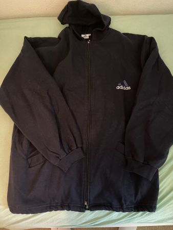 Adidas Pullover mit Kapuze Dunkelblau Grösse XL