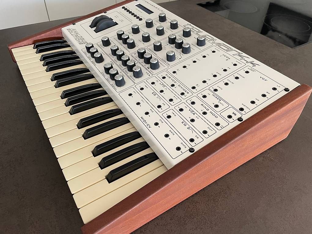 Strumenti musicali: Analog Solutions Telemark - (Oberheim SEM Stil), neuwertig – Nuovo (secondo la descrizione) da Kaltbach venduto da Balmung02 2