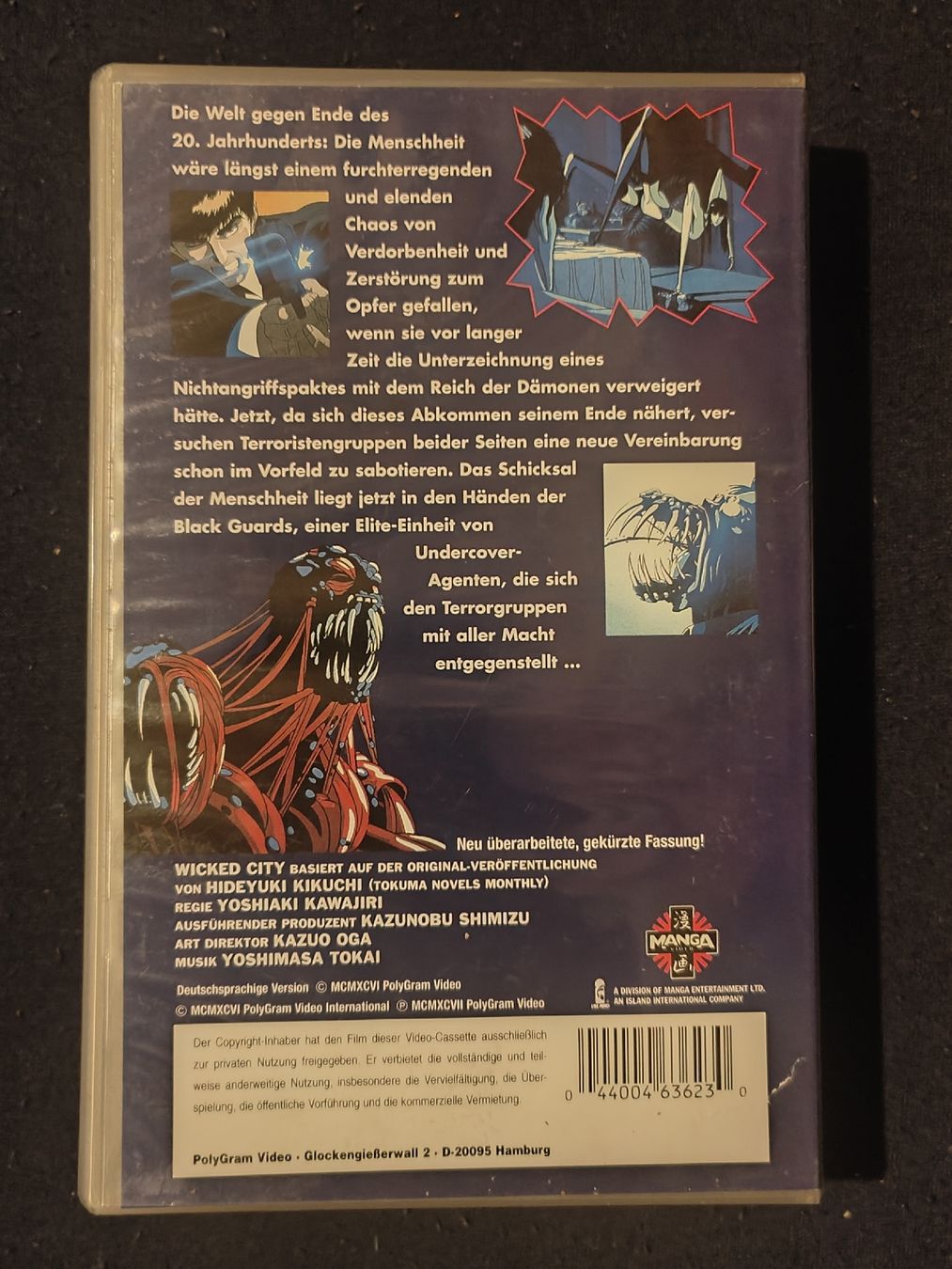 Alle VHS: Wicked City VHS | Deutsche Fassung | – Gebraucht aus Rothrist von SiddharthaMoon 1