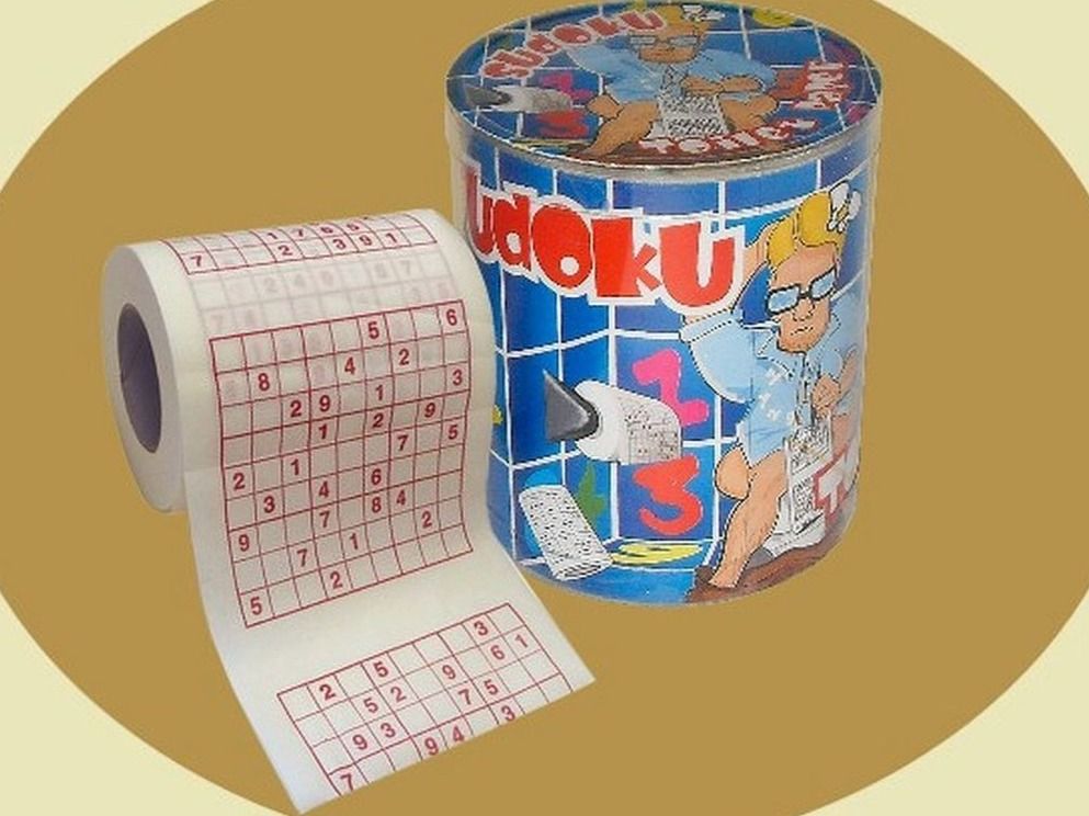 Spiele: Sudoku Toilettenpapier - originalverpackt – Neu und originalverpackt aus Niederhasli von thozam 3