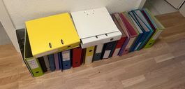 Classeur de bureau assorted colours used condition