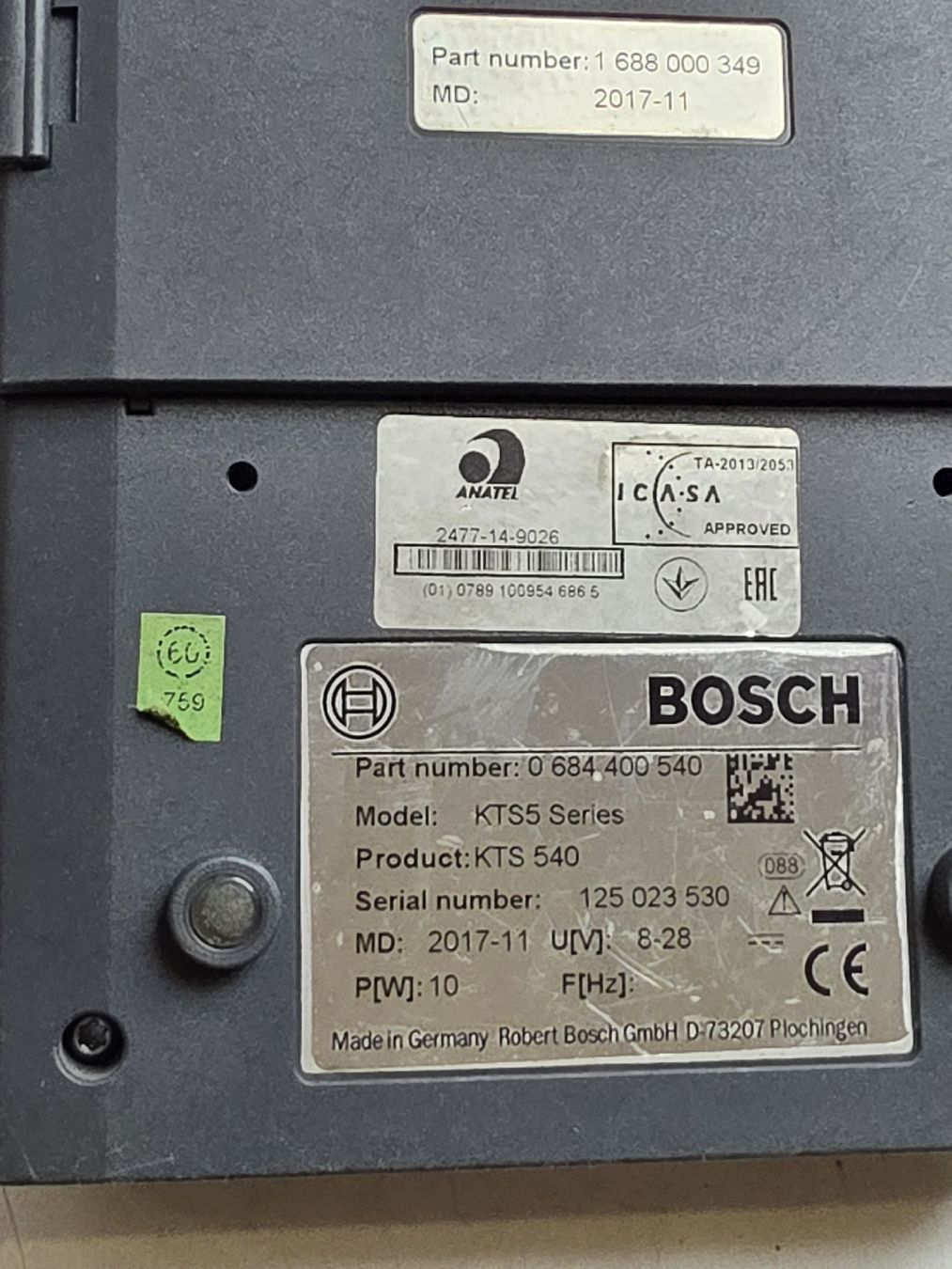 Bosch Messen: Bosch KTS 540 Diagnosegerät – Gebraucht aus Schafisheim von onezillion 1