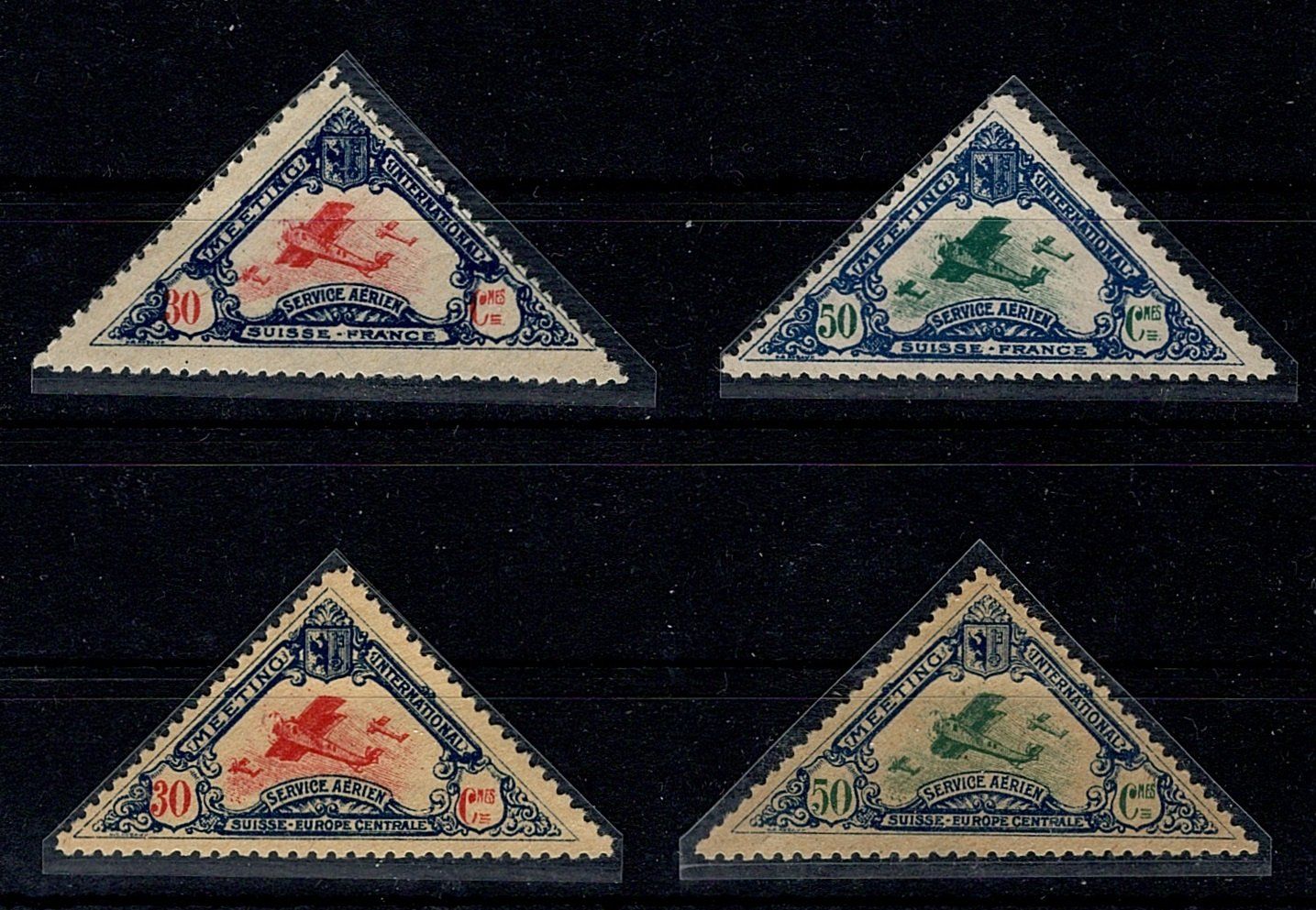 Alle Briefmarken: Flugpost Vignetten (849) – Gebraucht aus Burgdorf von blinky01