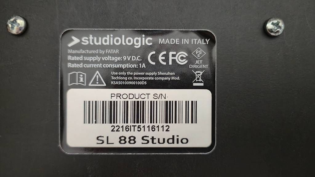 Instruments de musique: Keyboard Studiologic SL88 Studio – D'occasion à Basel par martinson2000 4