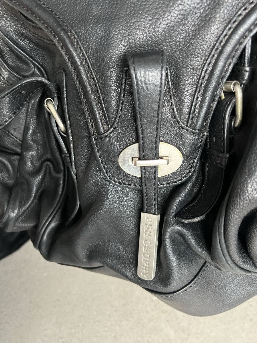 Borse da donna: Boho Style, Philosophy, schwarze Leder Schultertasche – Nuovo (secondo la descrizione) da Richterswil venduto da Solemare47Nicole 2