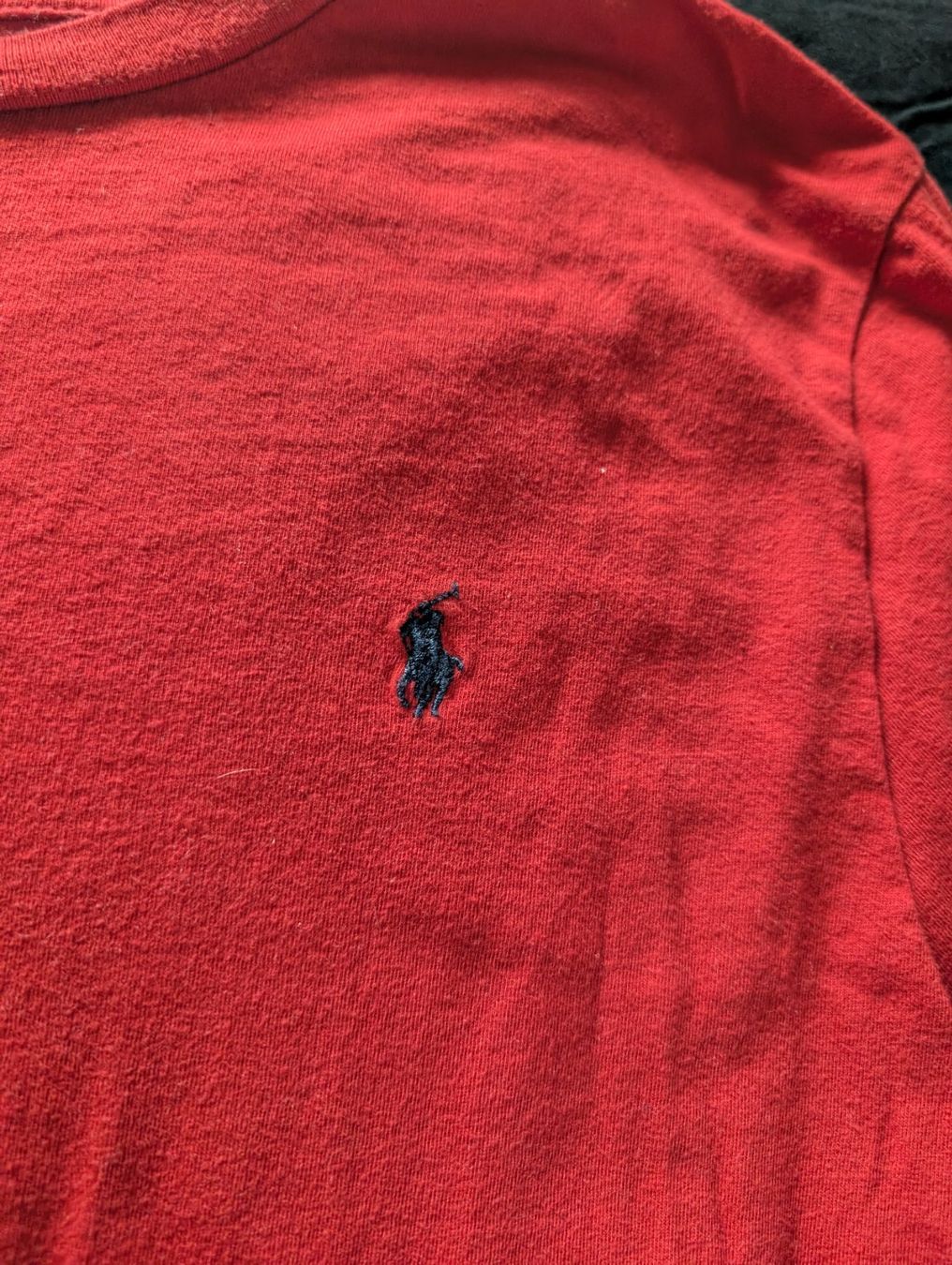 Ralph Lauren Camicie, T-shirt & Polo: AUTHENTISCHE Ralph Lauren Rotes Langarmhemd : Gr 160 – Usato da Küsnacht ZH venduto da Swissdiva4 1