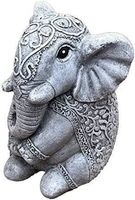 Elefant Gartenskulptur Steinfigur ‪‪Steinskulptur