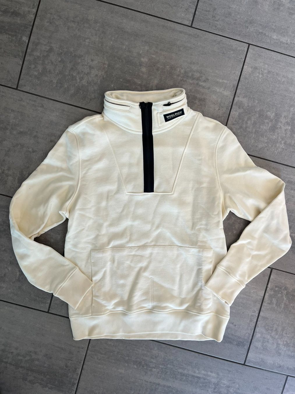 Woolrich Pullover & Sweatshirts: WOOLRICH Pullover Half-Zipper Beige – Gebraucht aus Otelfingen von Denis_ZH