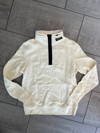 WOOLRICH Pullover Half-Zipper Beige