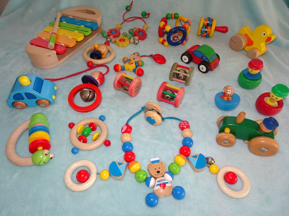 Baby HOLZ Spielsachen Kaufen auf Ricardo