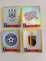 Euro 2024 Stickers Topps SET GOLD UKR1, SUI1, EST1, BEL1