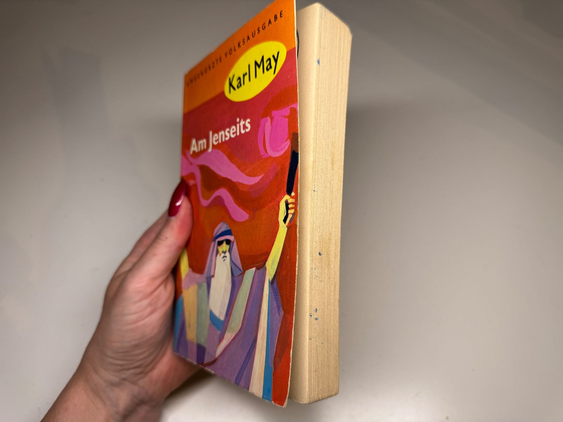 Libri: ROMAN: Karl May, Am Jenseits – Usato da Grosswangen venduto da Kleine.Knoepfe 1