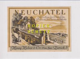 Etikette - Neuchâtel (Sélection Prieuré de Cormondrèche) /bd