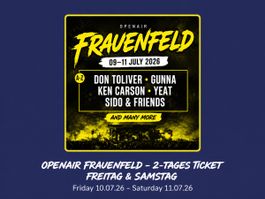 Openair Frauenfeld 2-Tages Ticket Freitag und Samstag 