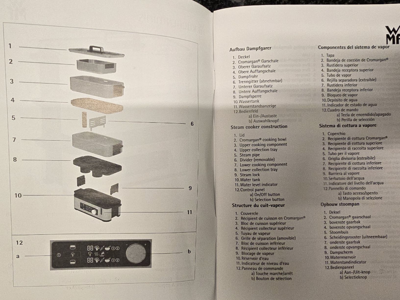 WMF Elettrodomestici da cucina: WMF Dampfgarer – Usato da Altdorf UR venduto da Rcfly 4