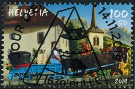 2019 - Tag der Briefmarke • Bulle  - Ersttag Voll Stempel ET