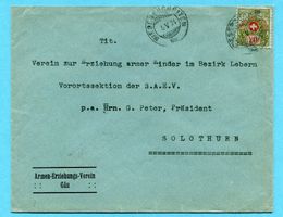 Brief Niederbuchsitten 1924 - Portofreiheit Nr. 239