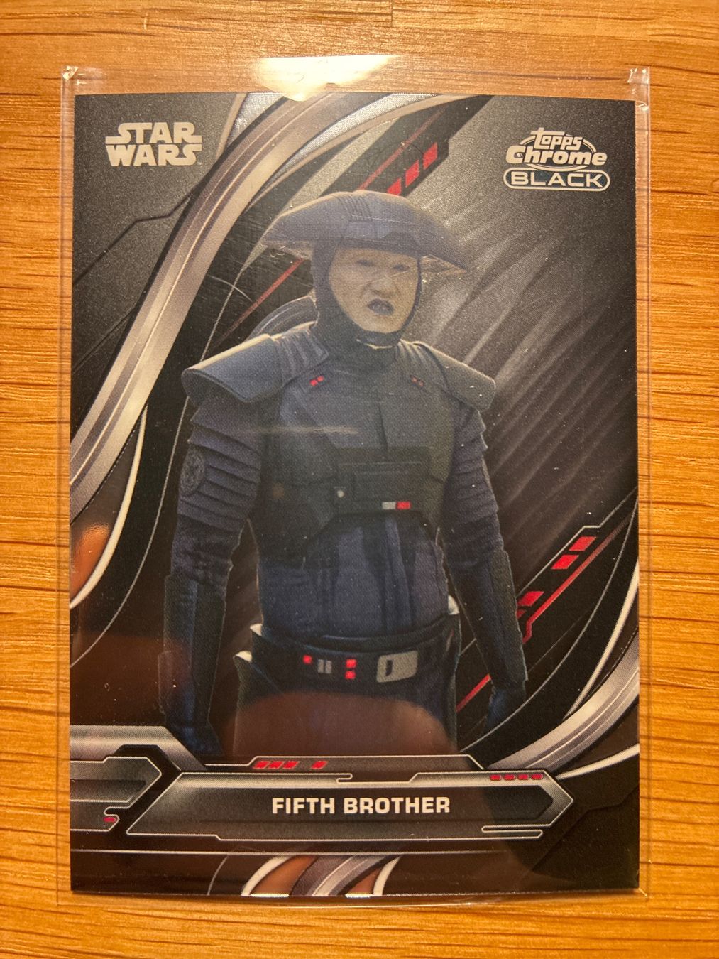 Topps Carte collezionabili: Topps Chrome Black Star Wars Fifth Brother – Usato da Wangenried venduto da Garagara