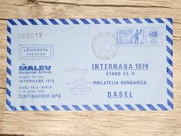 CL05 Enveloppe + Timbre Hongrie 1974