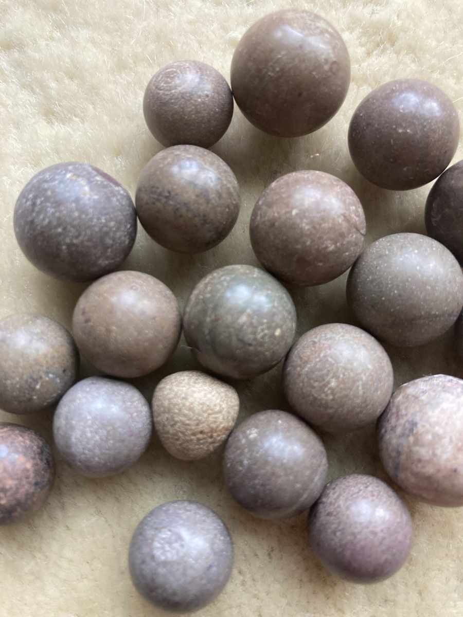 Murmeln: Vintage Murmeln aus Ton – Gebraucht aus Burgdorf von Jointler 1