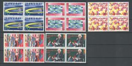 1996, Sonderpostmarken I, Viererblöcke **