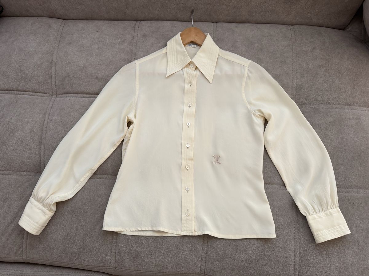 Celine Camicette: Céline Seidenbluse, Grösse 40 – Usato da Elsau venduto da isidobrany09 2