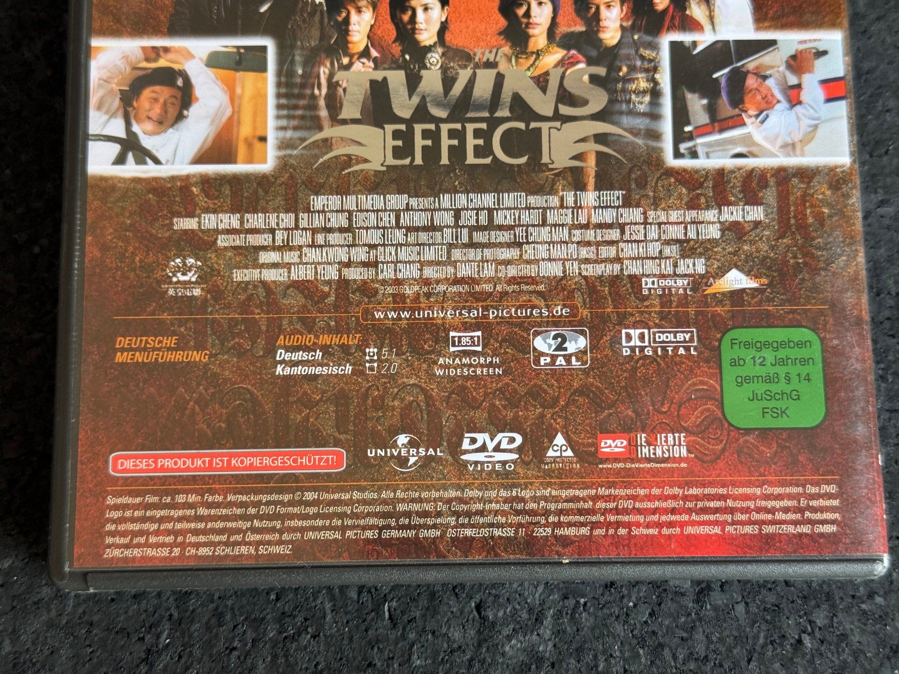 Tous les DVDs: The Twins Effect DVD DE/Kantonesisch – D'occasion à Fribourg par tschjoly 3