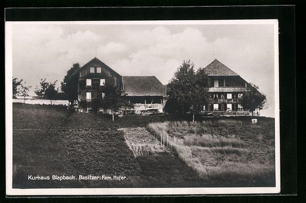 Ansichtskarten: Trubschachen, Kurhaus Blapbach bei Sch – Gebraucht aus Berlin von bartko-reher
