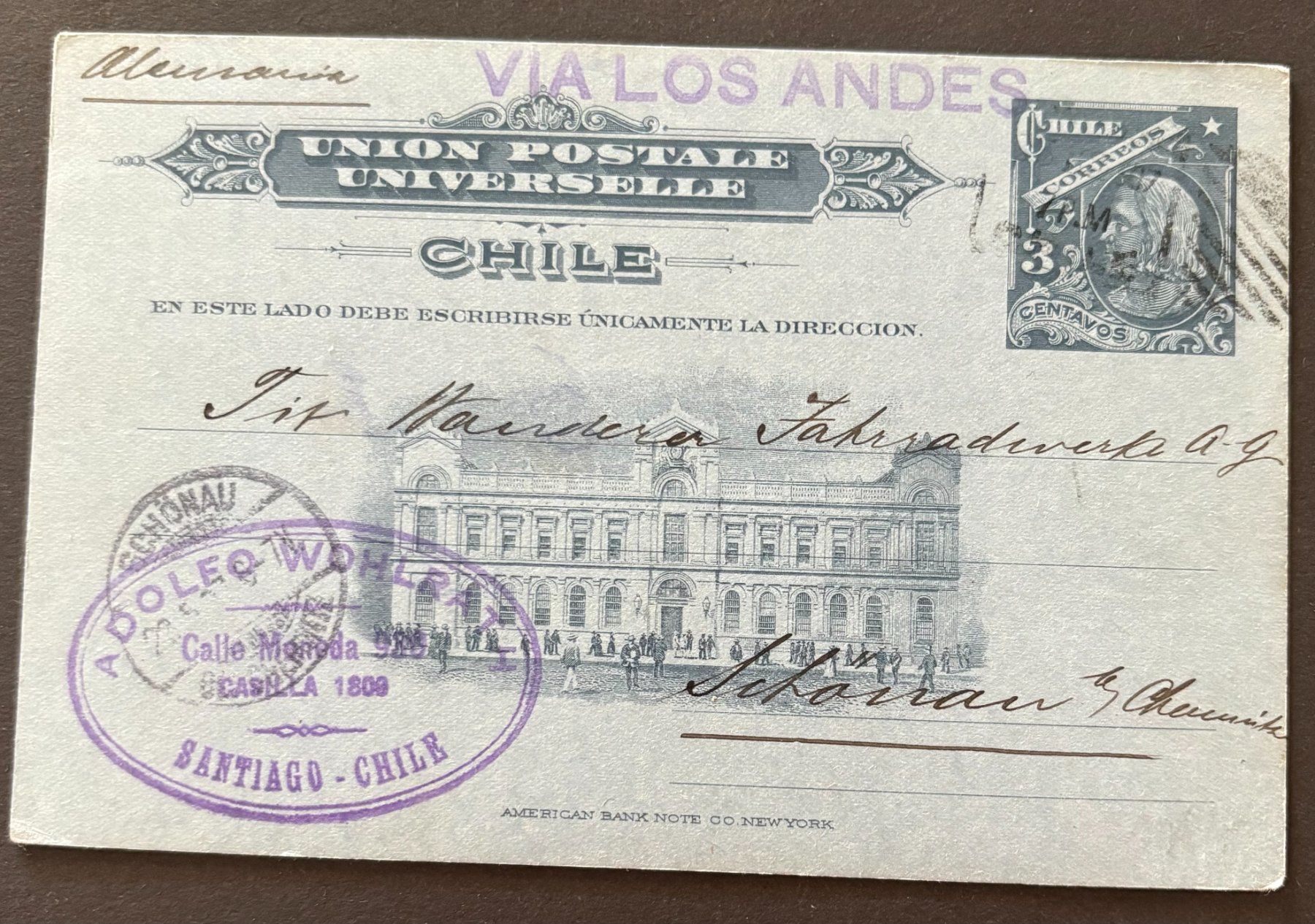 Tous les timbres: CHILE – D'occasion à Ostermundigen par wini63