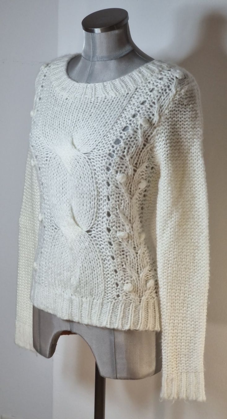 C&A Pullover & Sweatshirts: S 36 (M38) CLOCKHOUSE kuschelig leichter Strickpullover écru – Neu (gemäss Beschreibung) aus Dürnten von Bachtelsurfer 1