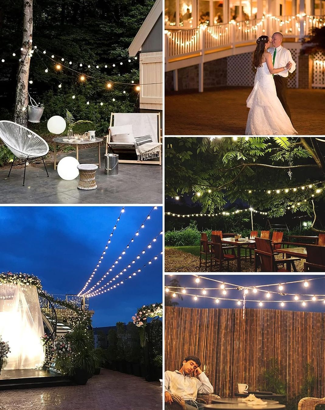 Lichterketten & Leisten: GLÜHBIRNEN LED LICHTERKETTE AUSSEN - 15 METER - 25+2 BIRNEN – Neu und originalverpackt aus Kriens von swissgadget 6