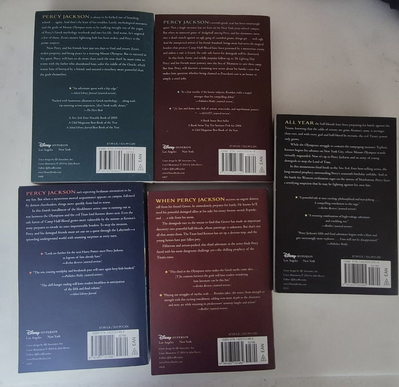 Bücher: Percy Jackson 1-5 – Gebraucht aus Wald ZH von Jan_111 1