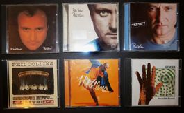 6 CDs Phil Collins und Genesis