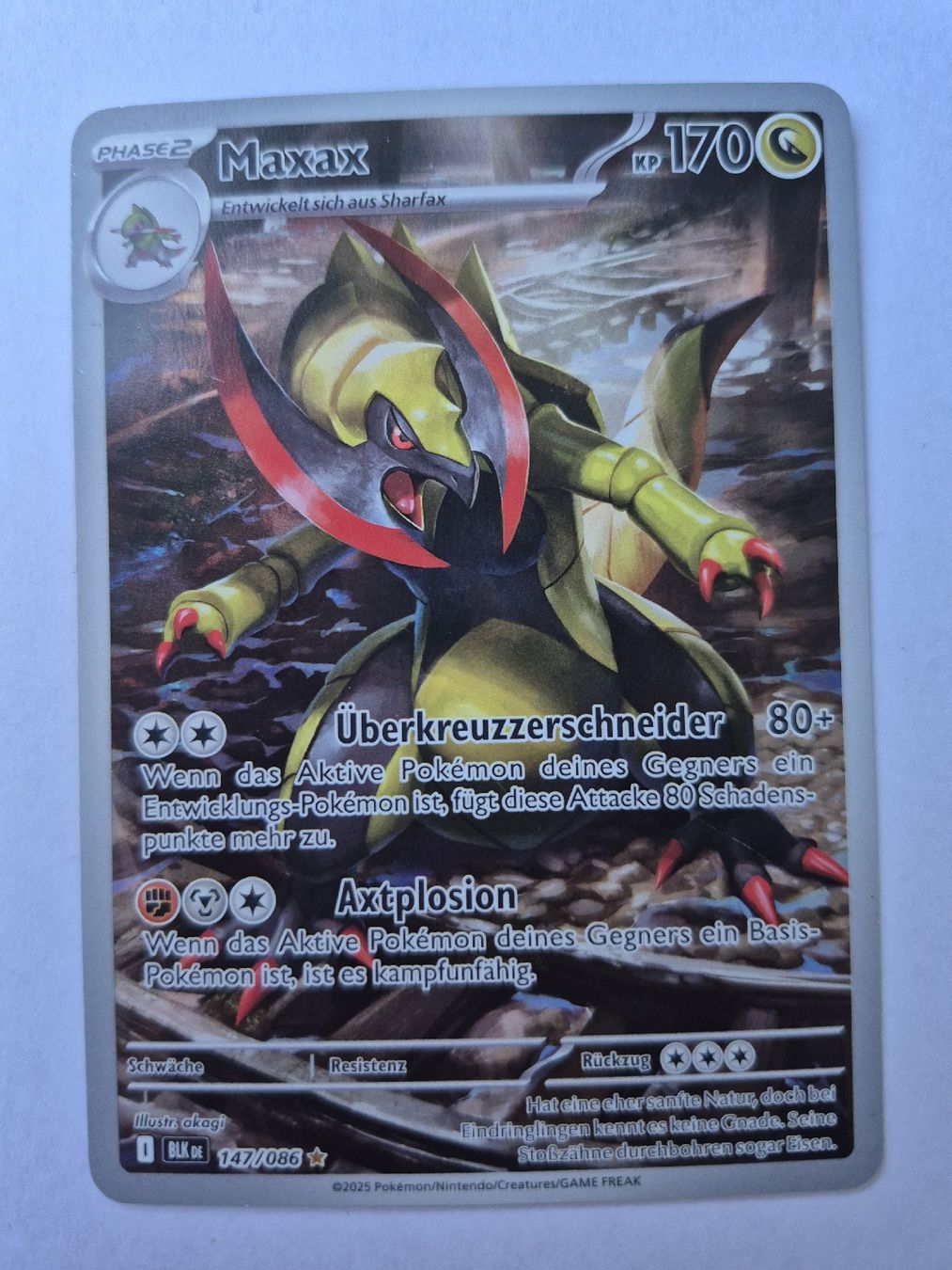 Karten: pokemon Karte Maxax art rare – Gebraucht aus Zizers von cla_hhz8