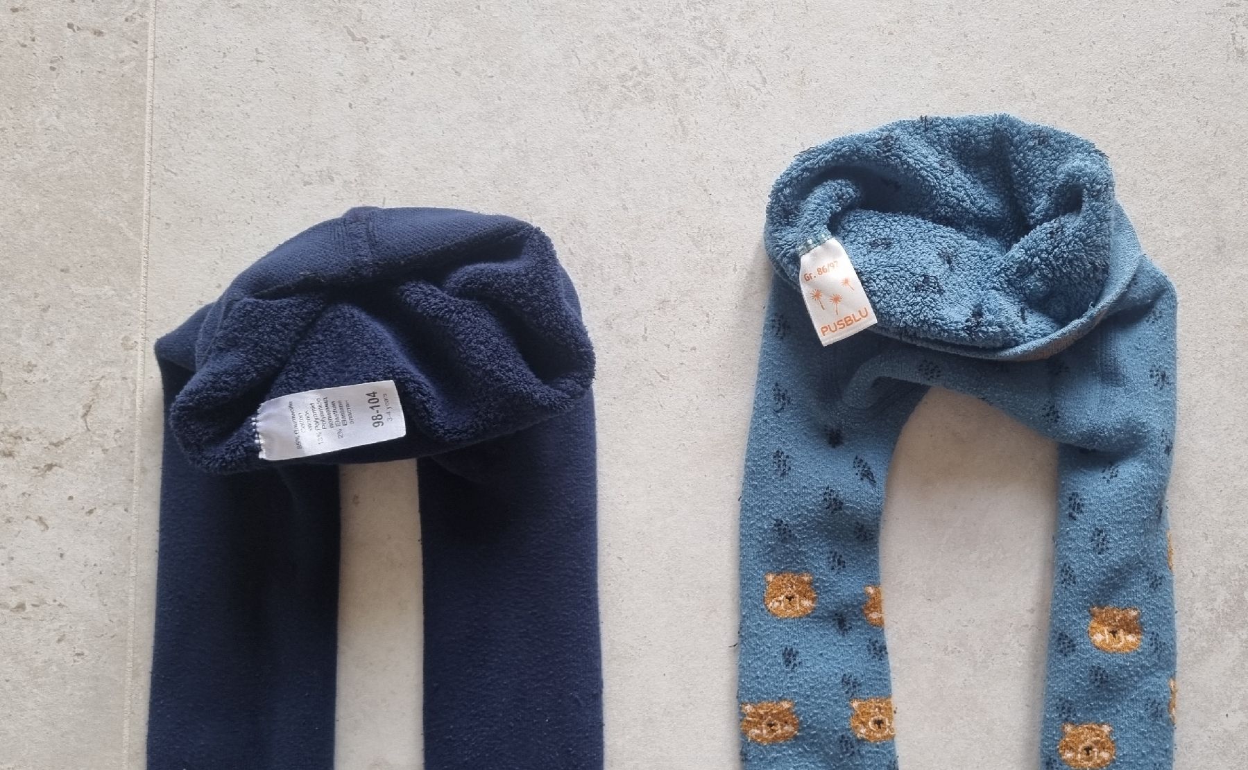 Altro abbigliamento per bambino: 2 Thermostrumpfhosen Gr. 98/104 – Usato da Champlan venduto da acr_kkd5 3