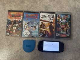 Psp 3004 et 4 jeux