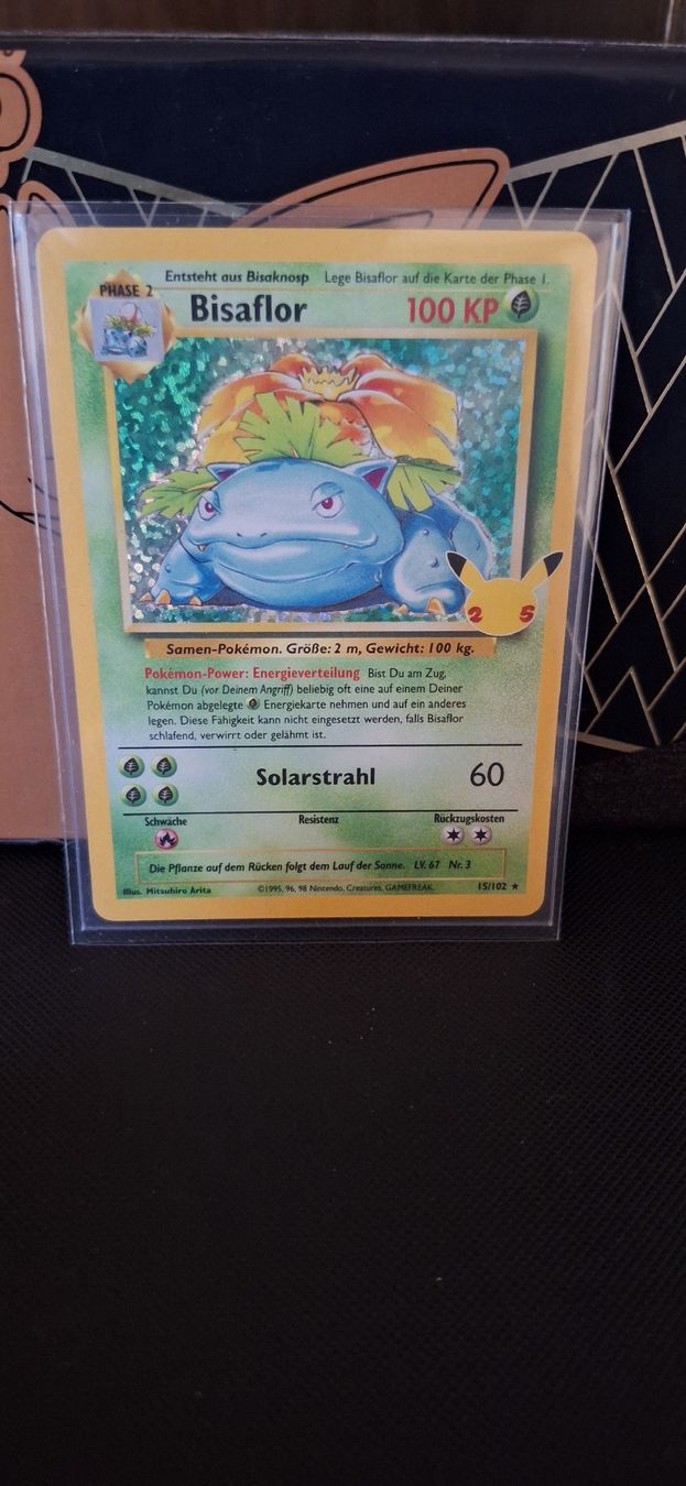 Cartoline: Bisaflor Holo 25 Jahre Pokemon – Nuovo (secondo la descrizione) da Riehen venduto da rah_rr6c 2