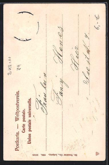 Cartoline postali: Konstanz, Bodensee-Ortsansichten auf Ans – Usato da Berlin venduto da bartko-reher 1