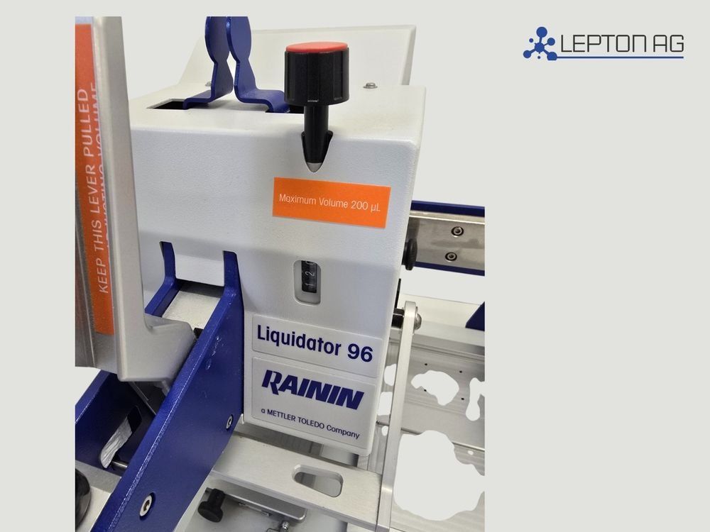 Tutte le macchine: Rainin 360 Liquidator 96 – Usato da Niederdorf venduto da LeptonAG_Labor 2